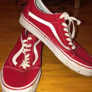Red 10.5 Vans!